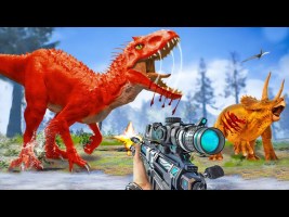 Dino Hunter Games 2021 – Dinosaur Hunter Jungle Safari Free Android Gameplay #4