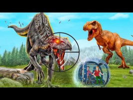 Dinosaur Hunter : Dino Shooter Android Gameplay |  Real Dinosaur Hunter : Deadly Shooting Game