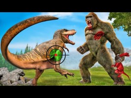Deadly Dinosaur Hunter Sniper Animal Shooting Game Android Gameplay #4