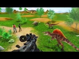 Dinosaur Hunter Escape/Shoot Android Gameplay | Dino Hunt #4