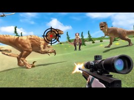 Dinosaur Hunter Wild Jurassic Android Gameplay | Dino Games