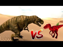 Hungry Raptor: Desert Dinosaur Hunt Android Gameplay #7 Dino Simulator Games 2021