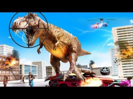 Dino City Attack Dinosaur Game Android Gameplay | Dino Smash