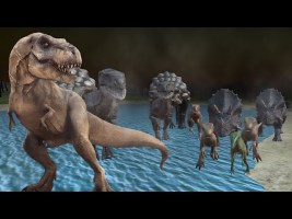 Dinosaur Hunter Wala Game Android Gameplay | Hunting Dinosaur at Night