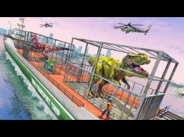 Animal Transport Cargo Ship 3D Android Gameplay | Dinosaur, Elephant , Bull, Horse, Dogs &Tiger