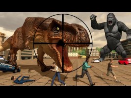 Dino Hunt 2021: New Dino Hunt City Map Android Gameplay | Dinosaur Hunter #2