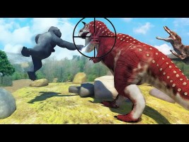 Dino Hunt Survival Shooting Dinosaur Hunter Games Android Gameplay #8