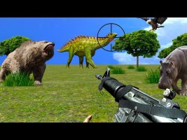 Animal Safari Hunter : Dino Shooter Free Android Gameplay