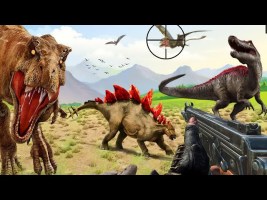 Wild Dino Hunter Animal Hunting Games Android Gameplay