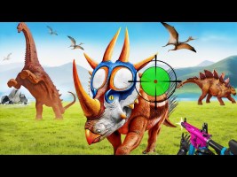 Angry Dinosaur Hunter Wild Animal Shooter Clash 3D Android Gameplay