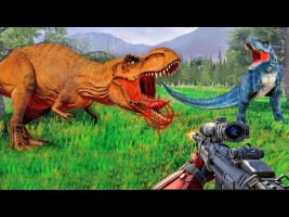 Wild Dinosaurs Hunting 3D – Animal shooting Games Android Gameplay