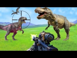 Wild Dino Hunt : Wild Animal Hunting Shooting Games Android Gameplay #2