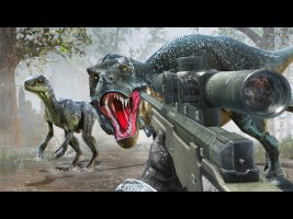 Dinosaur Hunter Sniper Jungle Animal Shooting Game Android Gameplay #2