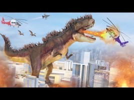 Extreme City Dinosaur Smasher 3D City Riots Android Gameplay #5