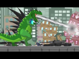 Animal Planet Gaming – Hybrid Titan Rex: City Rampage Android Gameplay