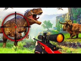 Wild Dinosaur Hunting Games Android Gameplay