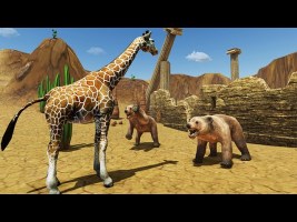 Giraffe Family Life Jungle Simulator Android Gameplay