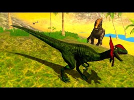 Dinosaur Simulator Games 2021 – Dilophosaurus Simulator Android Gameplay #4