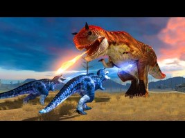 Dinosaur Simulator Games 2021 – Clan of Carnotaurus Android Gameplay