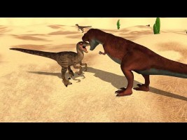 Dinosaur Simulator Games 2021 – Tyrannosaurus Rex Simulator 3D Android Gameplay #4