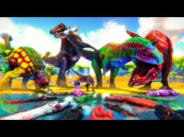 Angry Crocodile Vs Dinosaur Family Simulator 2021 Android Gameplay #Trex66