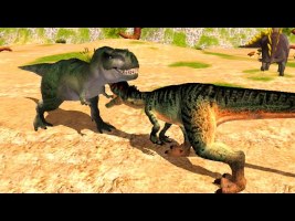 Dino Simulator Games 2021 – Allosaurus Simulator : Dinosaur Survival Battle 3D Gameplay #4