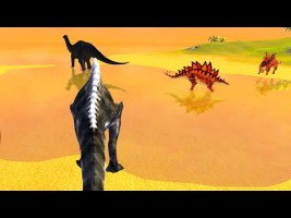 Dinosaur Simulator Games 2021 – Hungry Apex Predator : World Dinosaur Hunt Android Gameplay #4