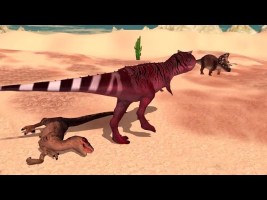 Dinosaur Simulator Games 2021 | Carnotaurus Simulator : Real Dinosaurs Survival 3‪D Gameplay #3