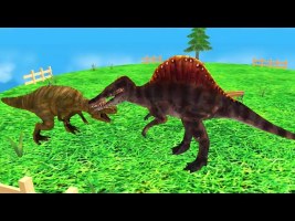 Tyrannosaurus & Carnotaurus VS All Dinosaurs – Dinosaur Battle Arena #6 🦖