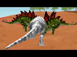 T-Rex White VS All Dinosaurs | Hungry T-Rex: Island Dinosaur Hunt Android Gameplay #4