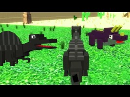 Dinosaur Simulator Games for Kids | Spinosaurus Craft Simulator Android Gameplay