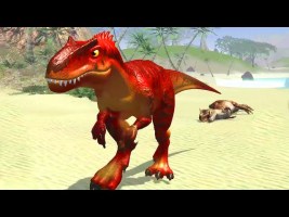 Allosaurus VS Tyrannosaurus Rex VS Pachycephalosaurus | Talking Allosaurus Android Gameplay
