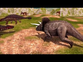 Triceratops VS🦖 All Dinosaurs |Triceratops Simulator : Real Dinosaurs Survival 3‪D