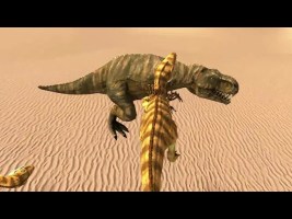 Hungry Raptor: Desert Dinosaur Hunt Android Gameplay #2 / Raptor Simulator 2021