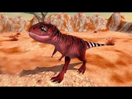 Carnotaurus VS Dimetrodon, Ankylosaurus, Brachiosaurus, Triceratops Gameplay #2 |  #Trex66