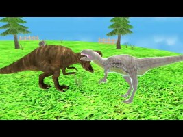 Tyrannosaurus VS Allosaurus, Deinosuchus, Stegosaurus…- Dinosaur Battle Arena #4 🦖