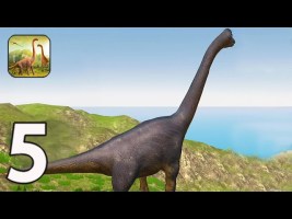 Brachiosaurus Simulator Android Gameplay 🦕#5 / Dinosaur Simulator 3D