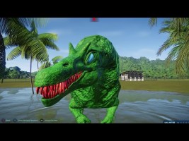 Spinosaurus Vs Carnotaurus, Tyrannosaurus, Mario, Kong, Indominus rex | Jurassic World Evolution