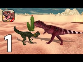 Carnotaurus Simulator : Real Dinosaurs Survival 3‪D‬ Gameplay