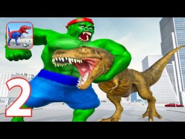 Extreme City Dinosaur Smasher 3D City Riots Android Gameplay #2