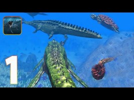 Mosasaurus Simulator Android Gameplay | Aquatic Dinosaur in Jurassic world Game