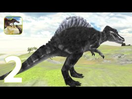 Hungry Spino: Coastal Dinosaur Hunt Android Gameplay #2 Spinosaurus Simulator 21