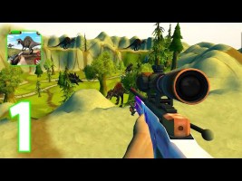 Best Dinosaur Games – Wild Jungle Dino Hunting 3d Android Gameplay