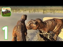 Dino Attack Gameplay / Tyrannosaurus Rex Simulator 🦖