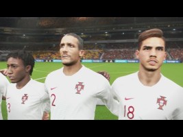 Spain vs Portugal Ps4 Gameplay