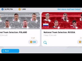 Surprising National Team Selections! Pes Mobile 2021 Pack Opening