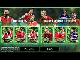 eFootball 24 Mobile  – Arsenal FC – English League Attackers  PACK OPENING