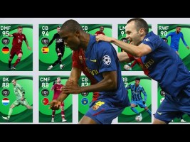 Efootball Pes Mobile | Barcelona Iconic Moments Pack Opening | Eto’o Trick